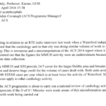 Permalink to Minister John Halligan used “erroneous” figures to overstate level of cardiac services at Waterford Hospital
